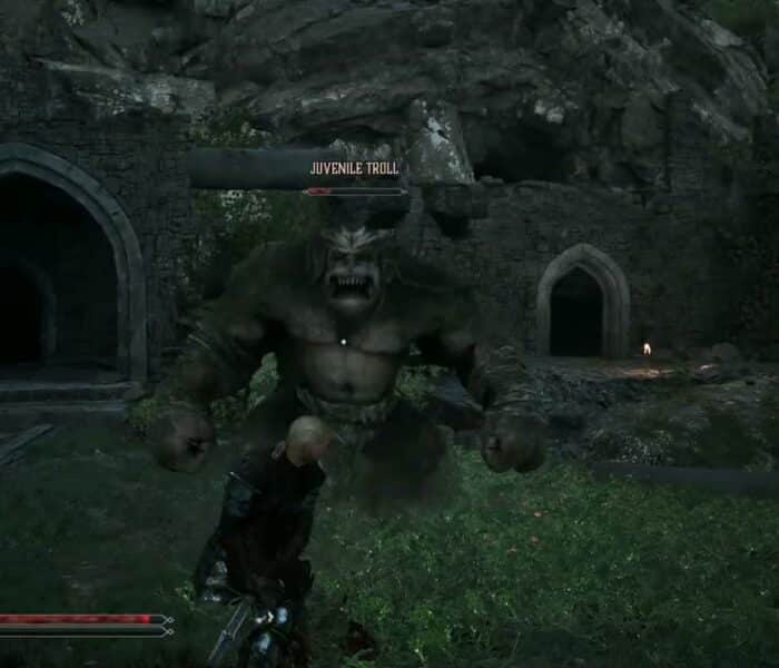 Gothic Remake – Ch 3 The Focus In The Monastery Ruins: Iceblock Rune Location | Slay Juvenile Troll