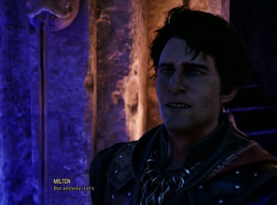 Gothic Remake – Chapter 4 Talk To Milten at The New Camp: “How Are You Holding Up?”
