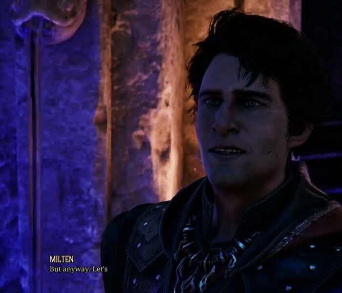 Gothic Remake – Chapter 4 Talk To Milten at The New Camp: “How Are You Holding Up?”
