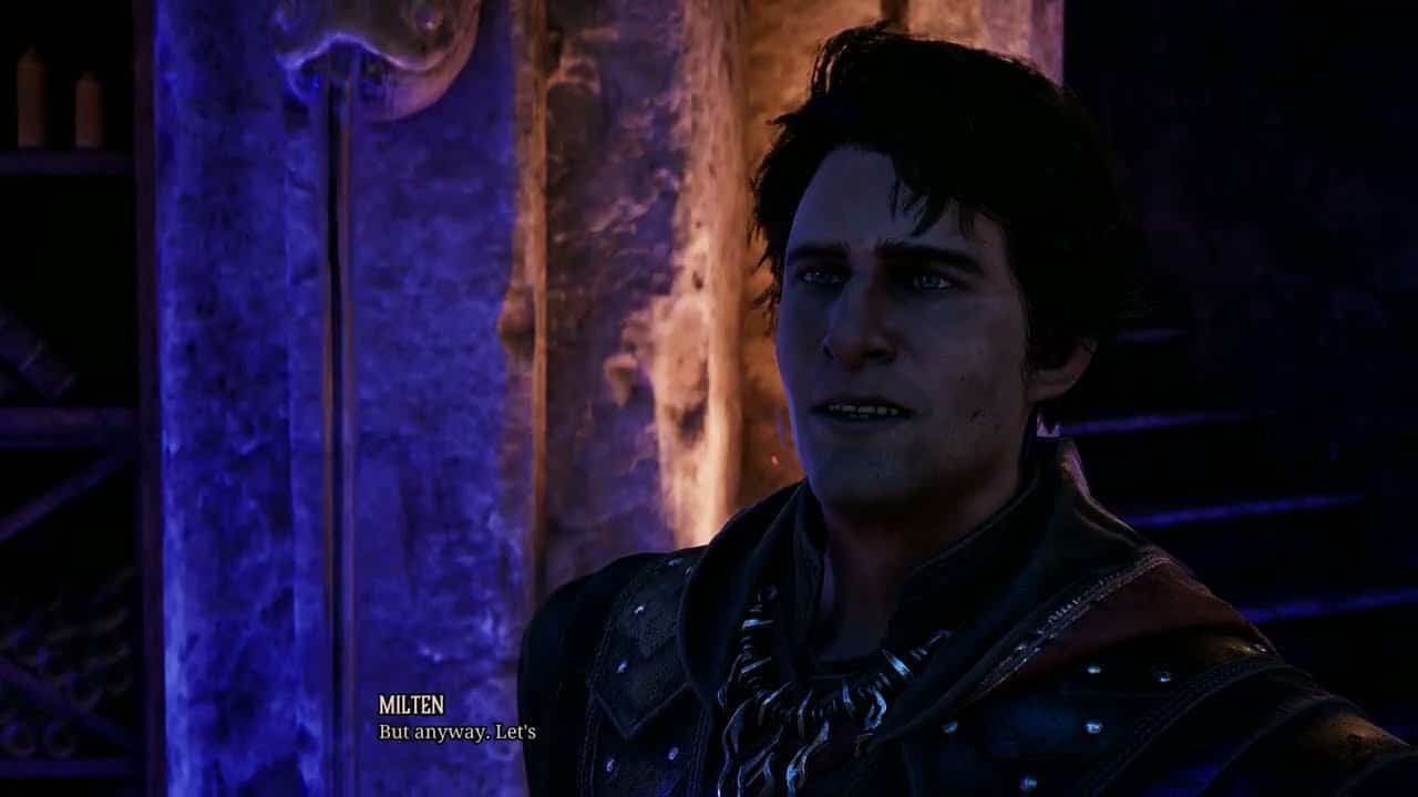 Gothic Remake – Chapter 4 Talk To Milten at The New Camp: “How Are You Holding Up?”