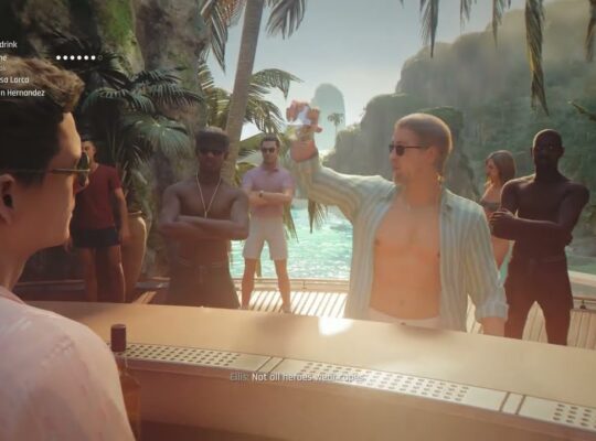 007 First Light – Time To Die: Party Time: Serve Ellis White a Drink: Find Bar Keys | Plant Q Track