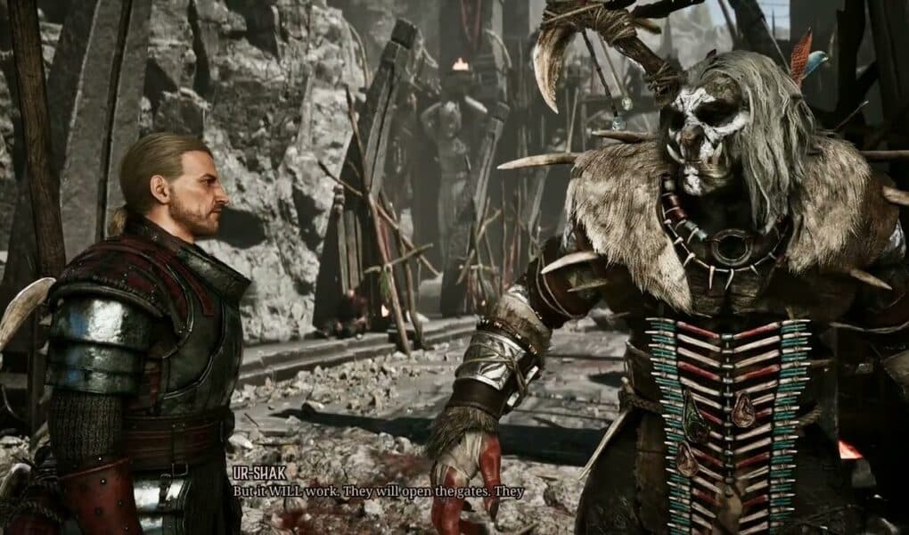 Gothic Remake – Chapter 4 The Orc Enclave: Meet with Ur Shak Near The Orc Enclave Dialogue Gameplay