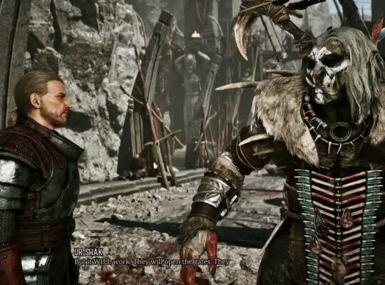 Gothic Remake – Chapter 4 The Orc Enclave: Meet with Ur Shak Near The Orc Enclave Dialogue Gameplay