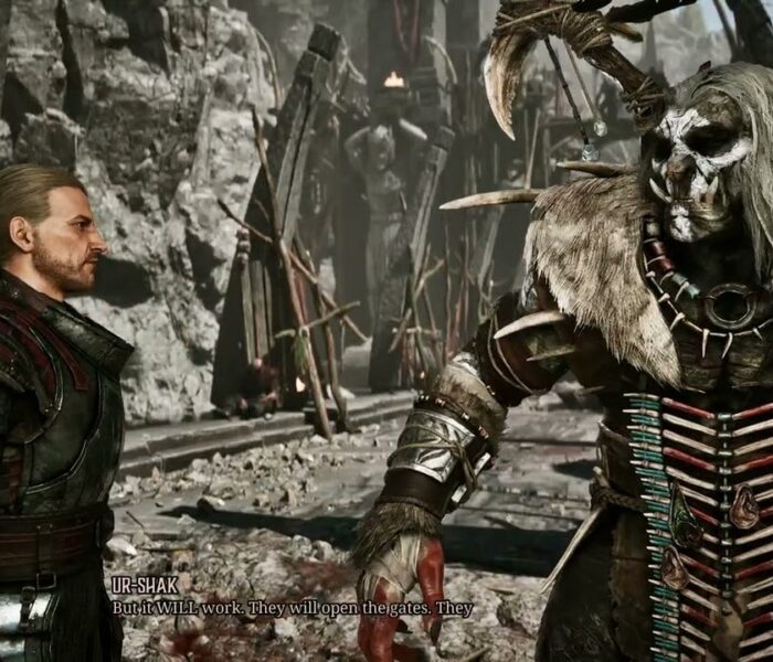 Gothic Remake – Chapter 4 The Orc Enclave: Meet with Ur Shak Near The Orc Enclave Dialogue Gameplay