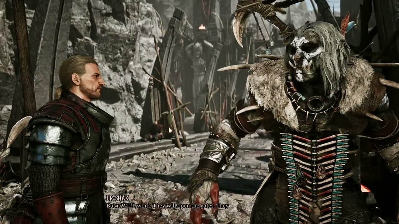 Gothic Remake – Chapter 4 The Orc Enclave: Meet with Ur Shak Near The Orc Enclave Dialogue Gameplay
