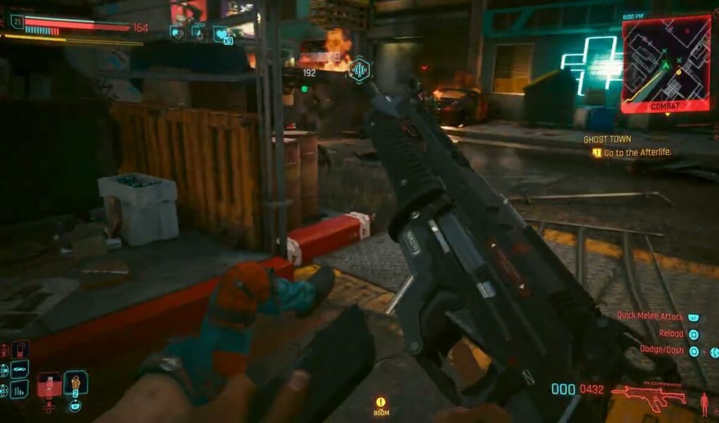 Cyberpunk 2077 – Shark In The Water: Go To The Store Seized By Blake | Car Combat Gameplay | PS5 Pro