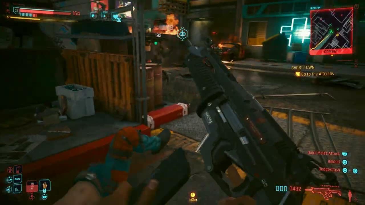 Cyberpunk 2077 – Shark In The Water: Go To The Store Seized By Blake | Car Combat Gameplay | PS5 Pro