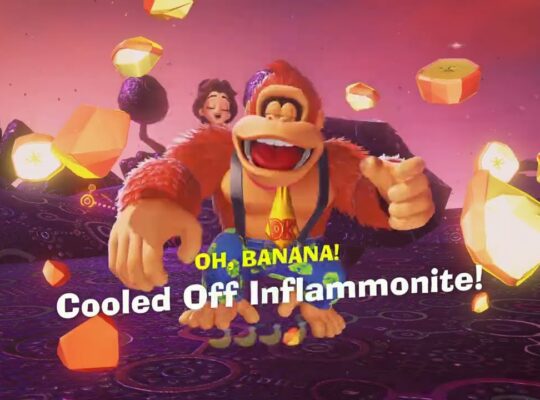 Donkey Kong Bananza – The Junction Sublayer 700: “Cooled Off In Plammonite” Upgrade Bananergy