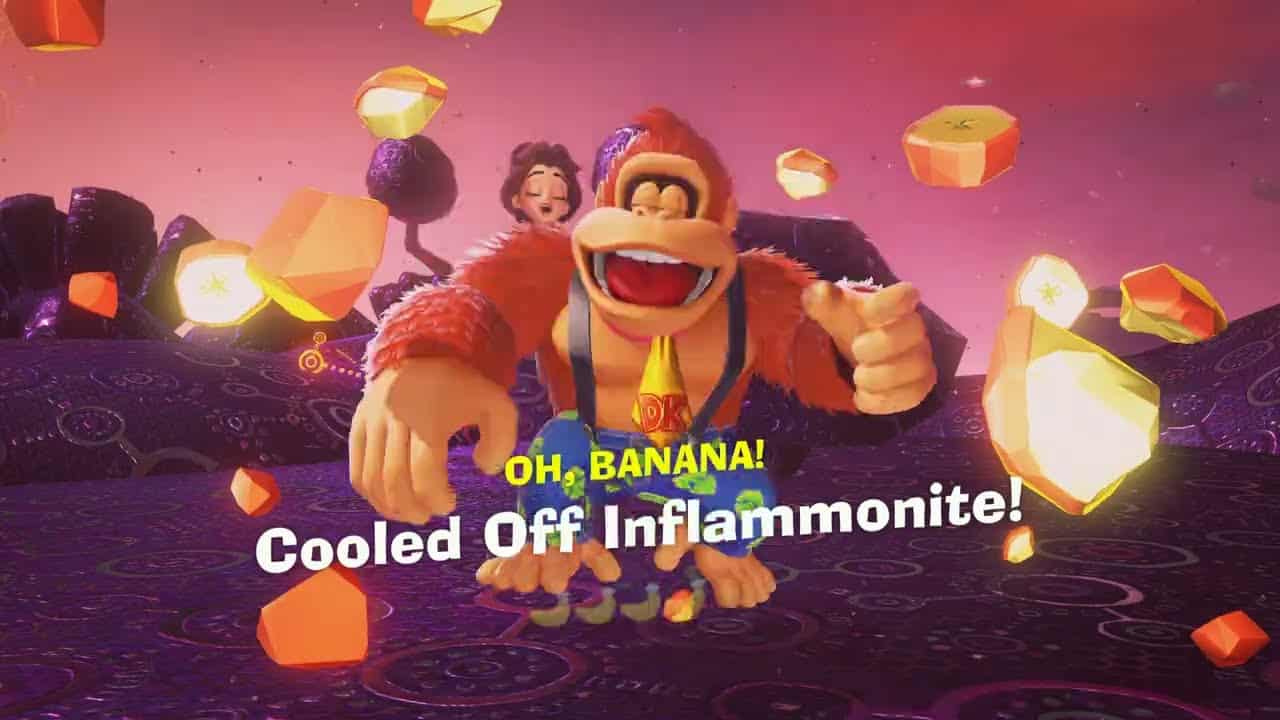 Donkey Kong Bananza – The Junction Sublayer 700: “Cooled Off In Plammonite” Upgrade Bananergy