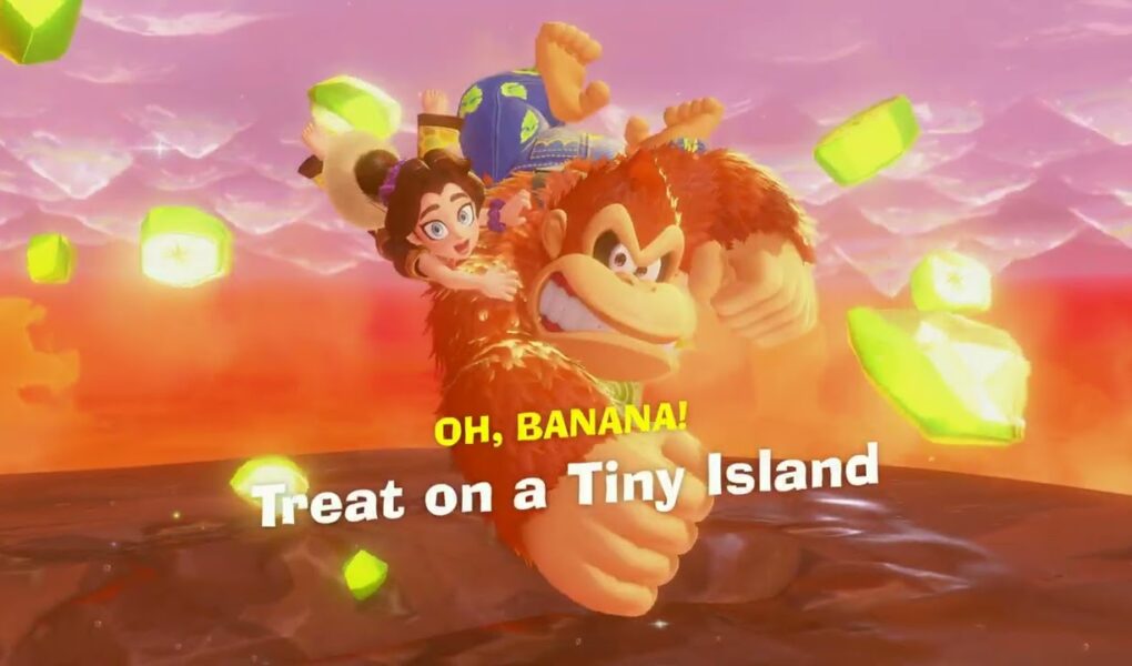 Donkey Kong Bananza – Freezer Layer Sublayer 502: “Treat On a Tiny Island” Banana