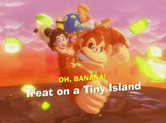 Donkey Kong Bananza – Freezer Layer Sublayer 502: “Treat On a Tiny Island” Banana