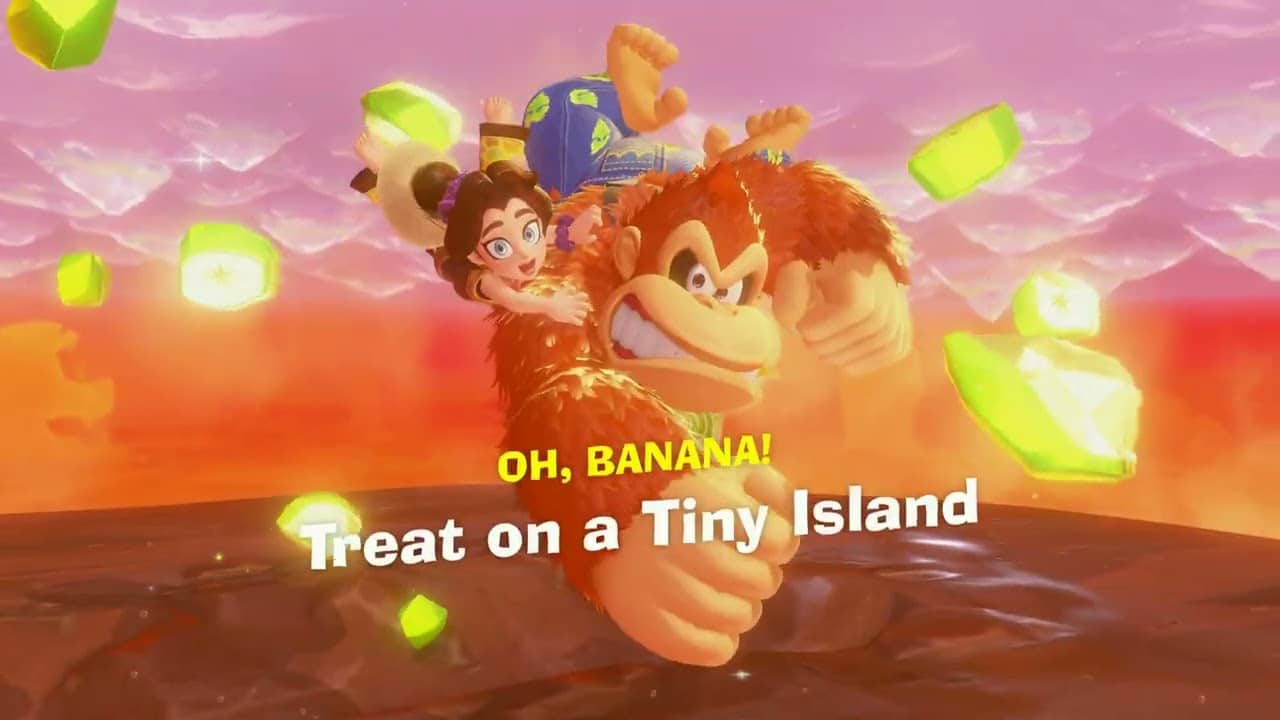 Donkey Kong Bananza – Freezer Layer Sublayer 502: “Treat On a Tiny Island” Banana