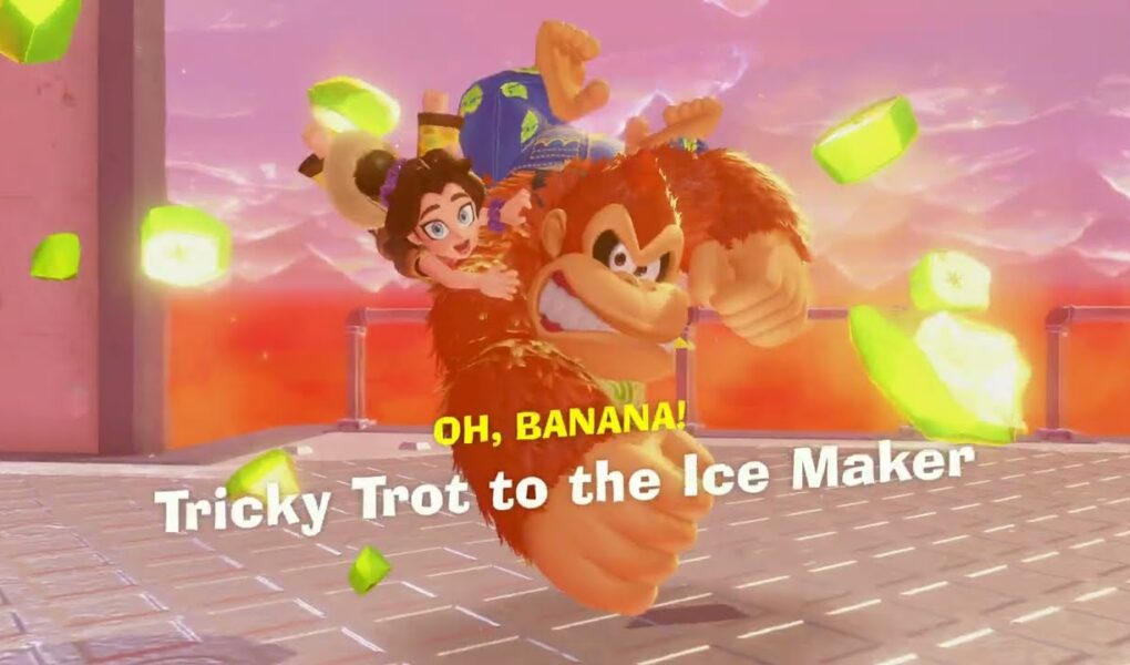 Donkey Kong Bananza – Freezer Layer Sublayer 502: Complete “Tricky Trot To The Ice Maker”