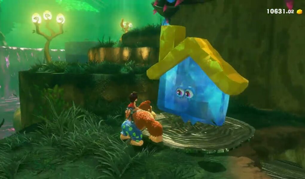 Donkey Kong Bananza – Forest Layer SL600: Head To Eggshell Hotel: Reach Big Tree Getaway Gameplay