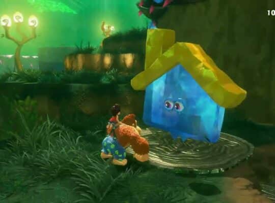 Donkey Kong Bananza – Forest Layer SL600: Head To Eggshell Hotel: Reach Big Tree Getaway Gameplay