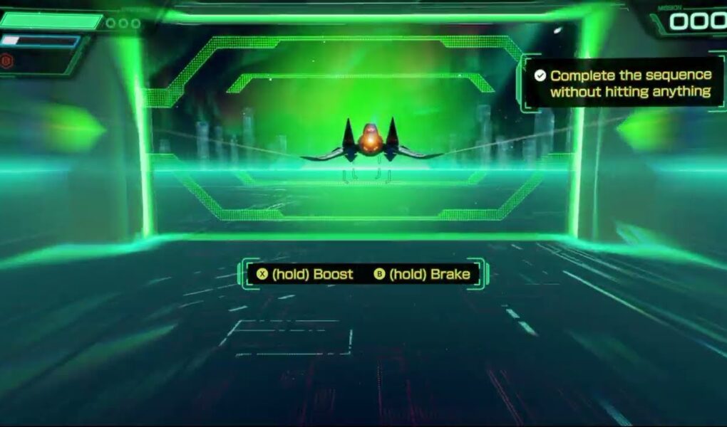 Star Fox – Prologue: Training: Use Tilt To Fly Through The Goal Posts | Use Boost and Break | NS2