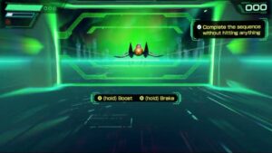 Star Fox – Prologue: Training: Use Tilt To Fly Through The Goal Posts | Use Boost and Break | NS2