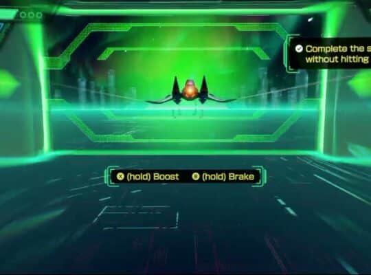 Star Fox – Prologue: Training: Use Tilt To Fly Through The Goal Posts | Use Boost and Break | NS2