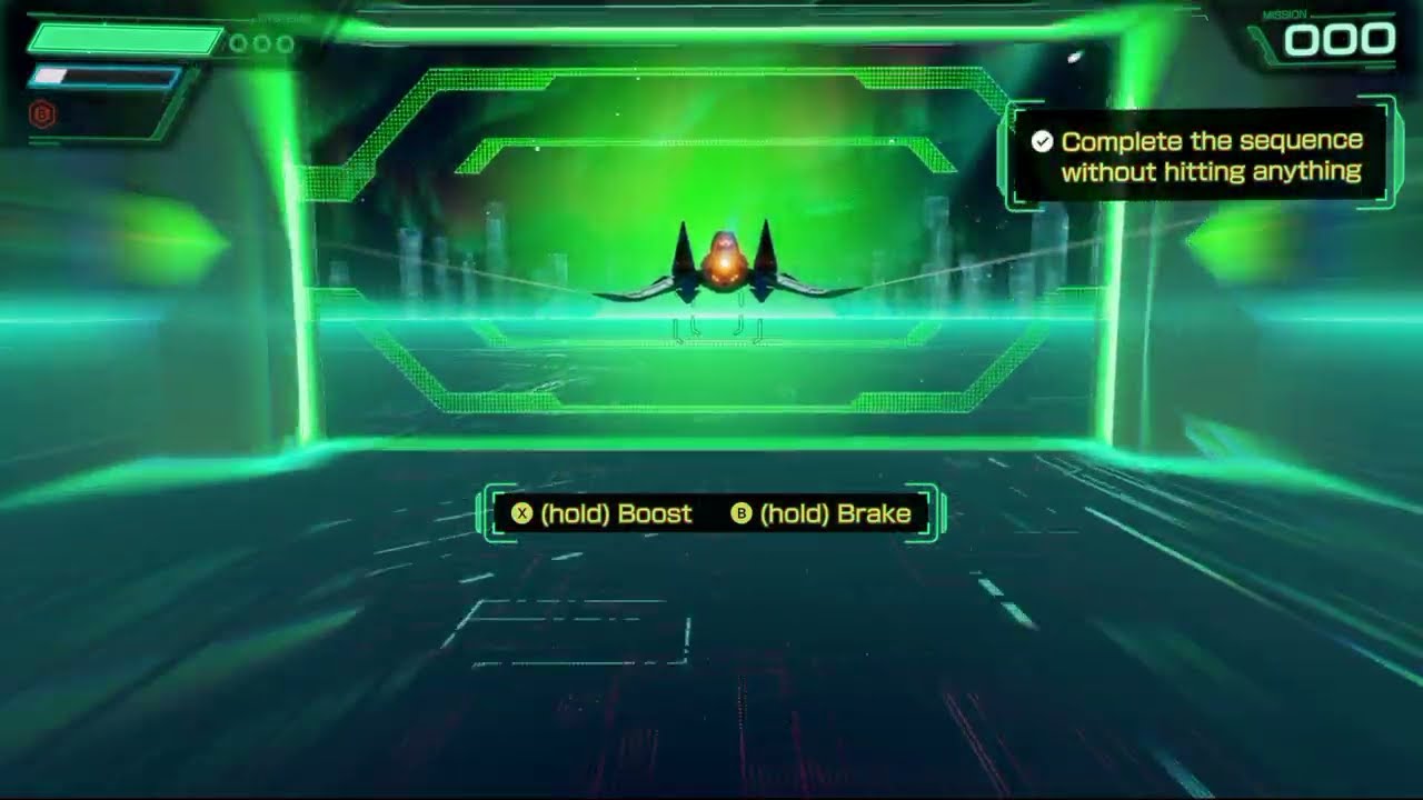 Star Fox – Prologue: Training: Use Tilt To Fly Through The Goal Posts | Use Boost and Break | NS2
