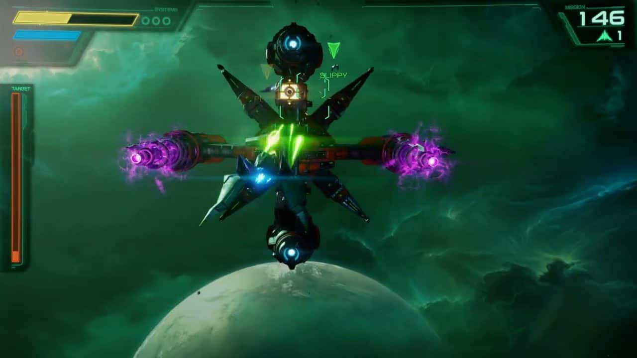Star Fox – Meteo: Start Mission: Navigate Asteroids | Reach and Defeat Meteo Crusher Gameplay | NS2