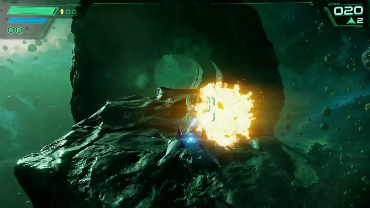 Star Fox – Meteo: Start Mission: Navigate The Asteroid Field with Peppy, Falco and Slippy Toad | NS2