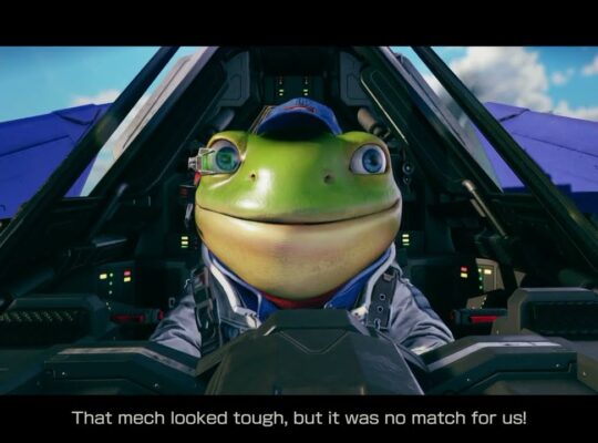 Star Fox – Corneria: Slippy Toad “That Mech Looked Touch” Cutscene | Corneria Mission Report | NS2