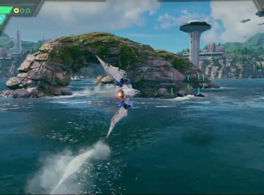 Star Fox – Corneria: Repel the Invasion: Reach Checkpoint | Catch Up To Falco | Combat Action | NS2