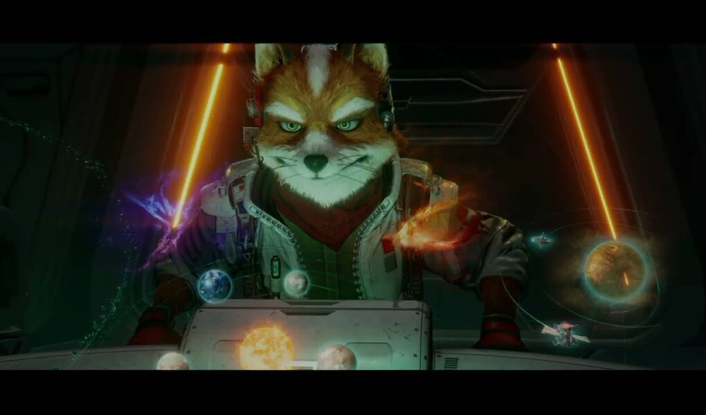 Star Fox – Choose Difficulty Start: General Pepper Corneria Briefing | The Great Fox Cutscene | NS2