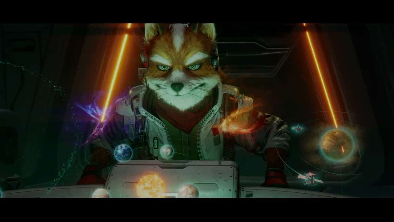 Star Fox – Choose Difficulty Start: General Pepper Corneria Briefing | The Great Fox Cutscene | NS2
