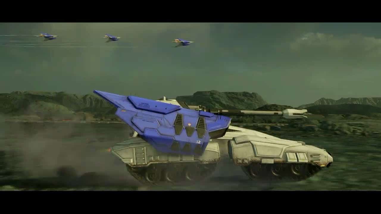 Star Fox – Macbeth: Landmaster Cutscenes and Gameplay | Defeat Mechbeth Experimental Security Drone