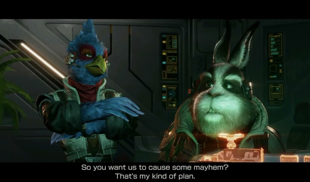 Star Fox – Macbeth: General Pepper “Macbeth” Briefing | Slippy Toad “The Landmaster” Cutscene | NS2