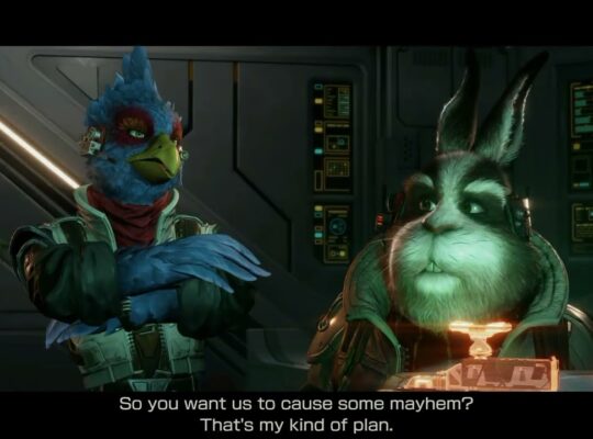 Star Fox – Macbeth: General Pepper “Macbeth” Briefing | Slippy Toad “The Landmaster” Cutscene | NS2