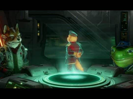 Star Fox – Solar: The Great Fox: General Peppy Sector X Briefing Cutscene | NS2