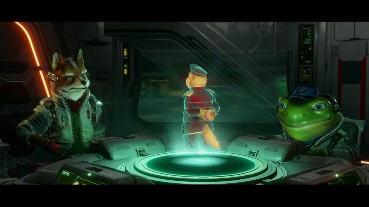 Star Fox – Solar: The Great Fox: General Peppy Sector X Briefing Cutscene | NS2