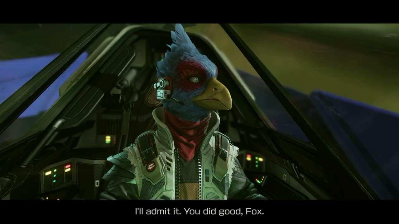 Star Fox – Venom: Fox McCloud Escapes Explosion | “Your Father Be Proud” – Peppy Cutscene | NS2