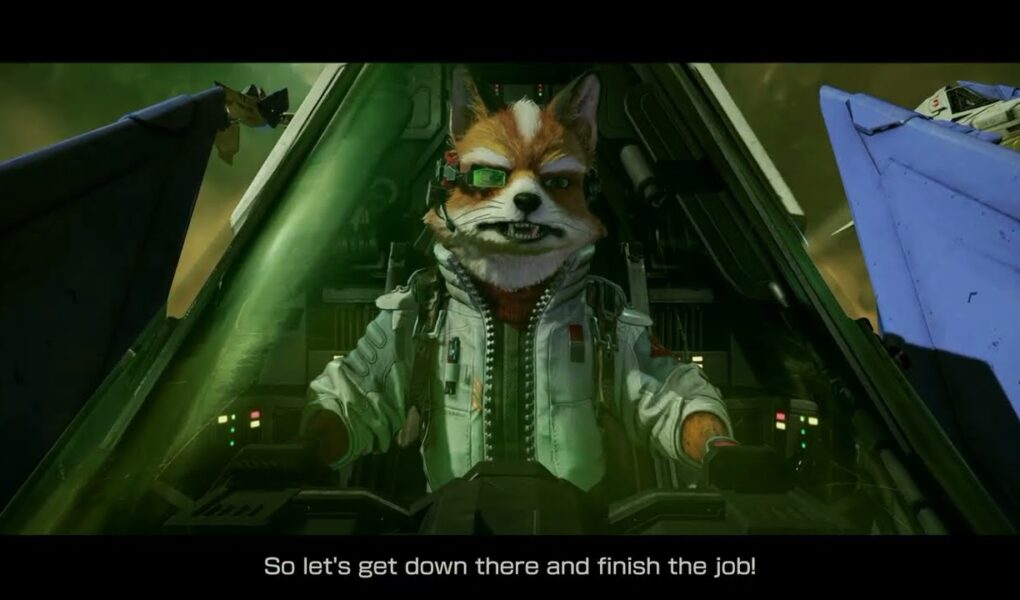 Star Fox – Venom: Fox McCloud, Slippy Toad, Falco Lombardi, Peppy Hare Venom Arrival Cutscene | NS2