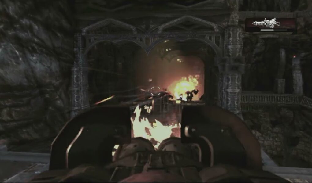 Gears of War 2 – Act 4: Choose Lift with Troika (Right) Marcus and Cole Dungeon Maze Gameplay