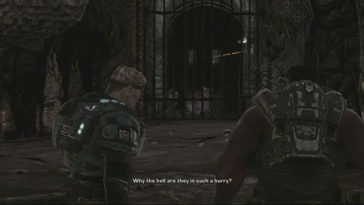 Gears of War 2 – Act 4: Baird “Are They Fighting Each Other?” Cole “What The Hell!” Locust Sequence