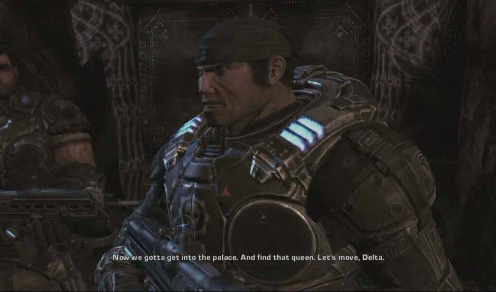 Gears of War 2 – Act 4: Marcus “Welcome Back To Delta” Cole Train and Baird Reunite Cutscene