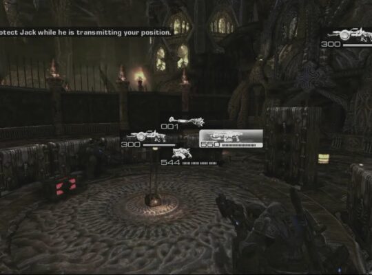 Gears of War 2 – Act 4: Marcus Fenix “We’re In the Deep. Jack Set Off The Beacon” Cutscene