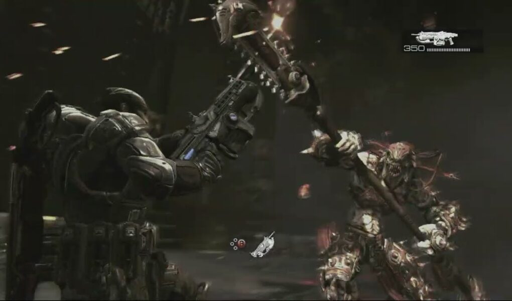 Gears of War 2 – Act 4: Skorge Boss Fight | Queen’s Throne Room Gameplay