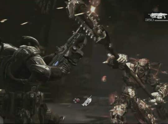 Gears of War 2 – Act 4: Skorge Boss Fight | Queen’s Throne Room Gameplay