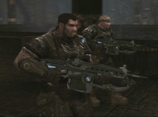 Gears of War 2 – Act 4: Choose Path Right Hall | Make Your Way To The Bottom of The Palace