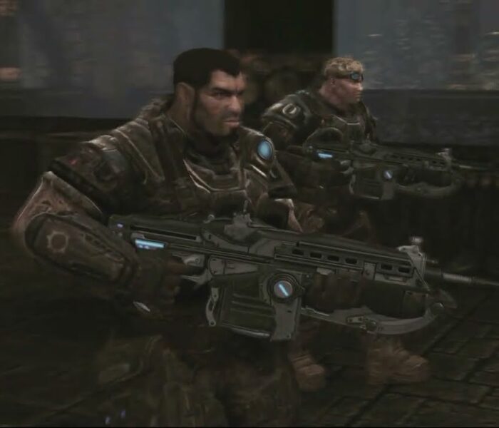 Gears of War 2 – Act 4: Choose Path Right Hall | Make Your Way To The Bottom of The Palace