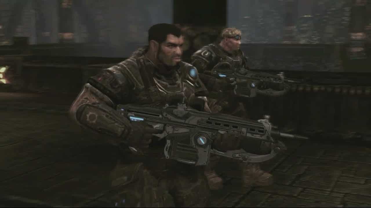 Gears of War 2 – Act 4: Choose Path Right Hall | Make Your Way To The Bottom of The Palace