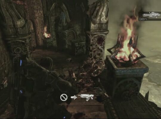 Gears of War 2 – Act 4: Make Your Way Toward The Bottom of The Palace: Mulcher Theron Guards, Kantus