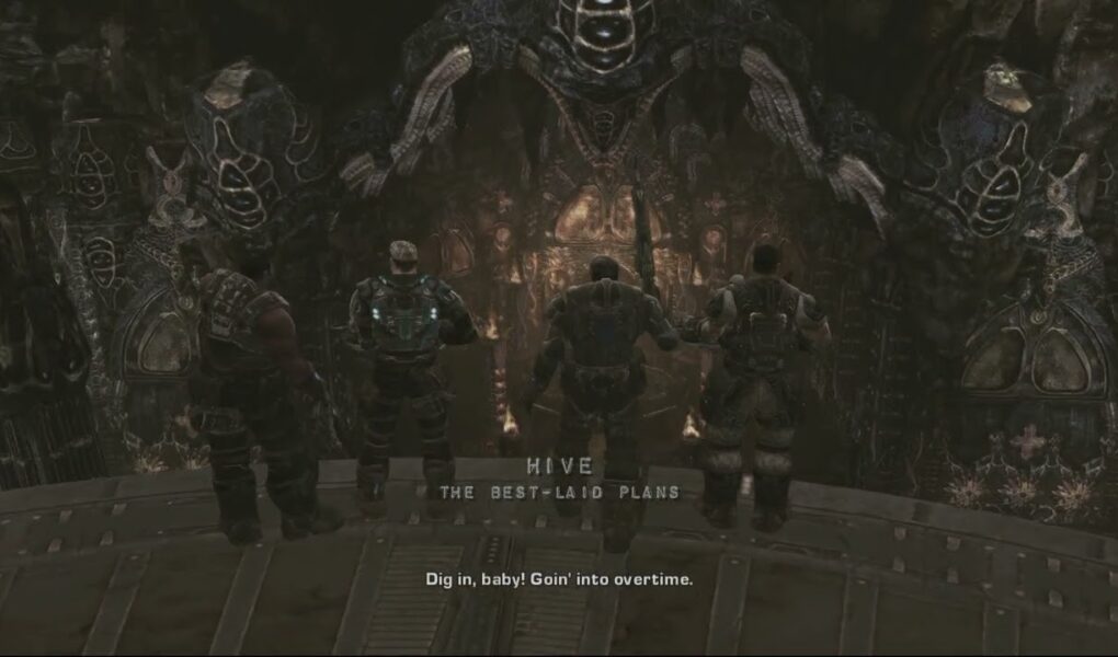 Gears of War 2 – Act 4: Imulsion Infects Locust Drone Cutscene | “We Pull This Off We End The War”