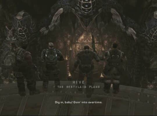 Gears of War 2 – Act 4: Imulsion Infects Locust Drone Cutscene | “We Pull This Off We End The War”