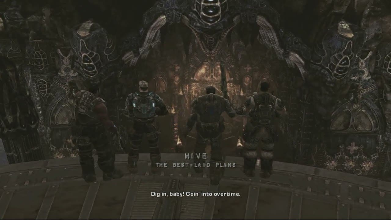 Gears of War 2 – Act 4: Imulsion Infects Locust Drone Cutscene | “We Pull This Off We End The War”