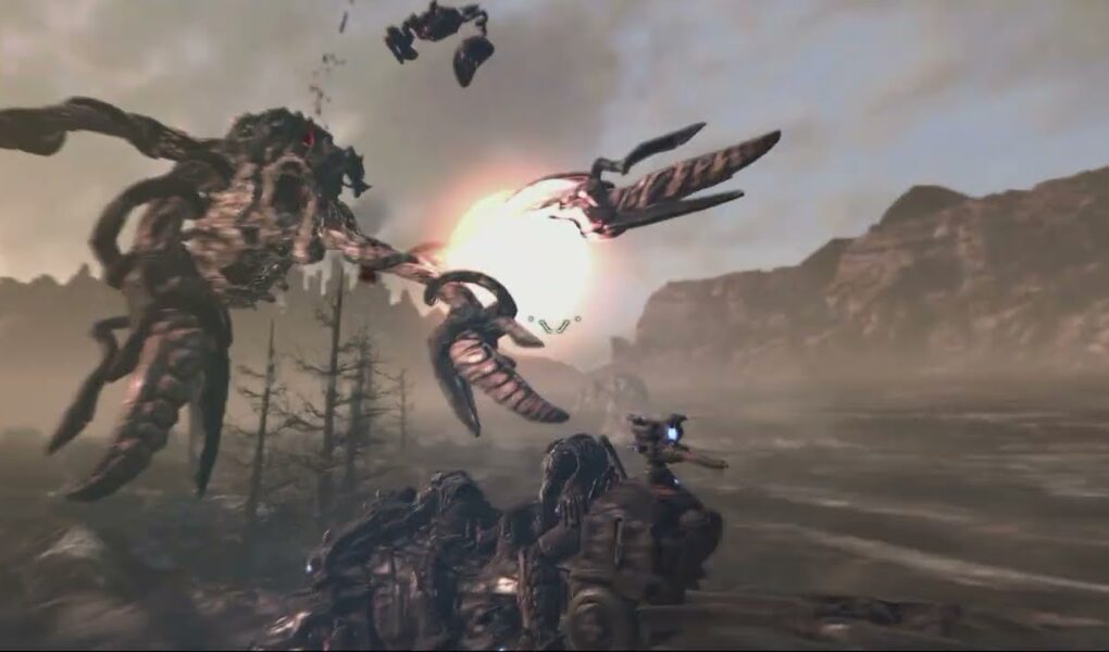 Gears of War 2 – Act 4: Take Down The Hydra On Way To Jacinto City Action Se piece Gameplay Sequence